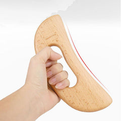 Wooden Gua Sha Tool Leg Arm Grab Massage Sandalwood Gua Sha Board