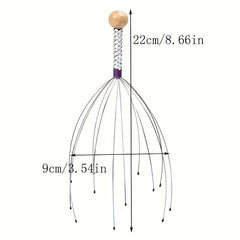 Handheld Scalp Massager for Relaxation Stress Relief Hair Stimulation