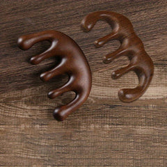 Wooden Massage Comb for Head & Scalp Relaxation