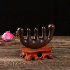 Wooden Massage Comb for Head & Scalp Relaxation
