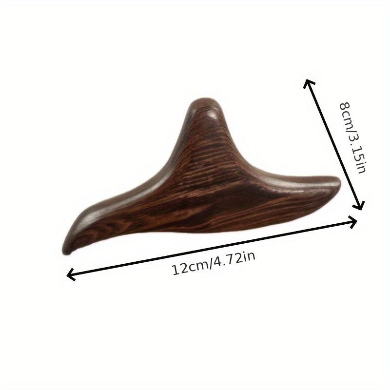 Wood Triangle Sparrow Massager - Purple/Golden Sandalwood