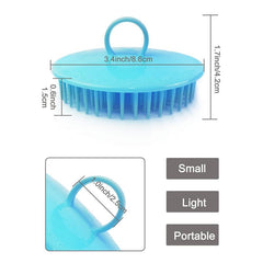 6pcs Hair Scalp Massager Shampoo Brush Scalp Shower Brush