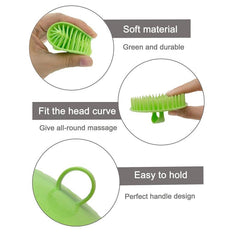 6pcs Hair Scalp Massager Shampoo Brush Scalp Shower Brush