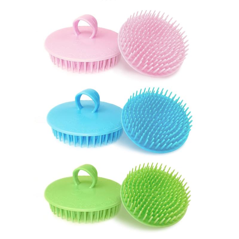 6pcs Hair Scalp Massager Shampoo Brush Scalp Shower Brush