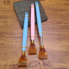 Telescopic Back Scratcher Extendable Metal Claw Pink