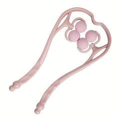 Handheld Neck Massager with 4 Balls for Back, Shoulder & Leg Massage