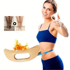 Wooden Gua Sha Tool Leg Arm Massage Massager Sandalwood Maintenance Sheet