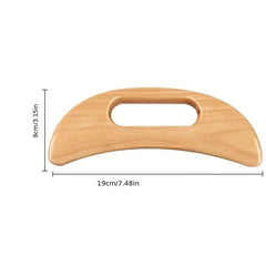 Wooden Gua Sha Tool Leg Arm Massage Massager Sandalwood Maintenance Sheet