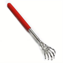 Manual Metal Massager Back Scratcher Telescopic Old Man Scratching Rake