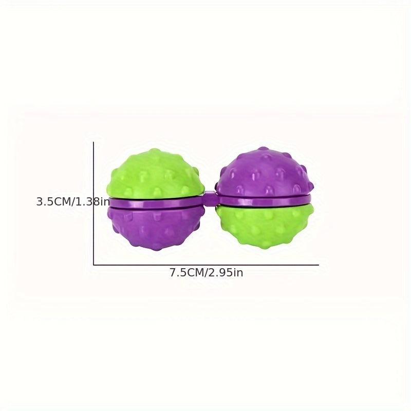 2pcs Gravity Radish Massage Ball Toy