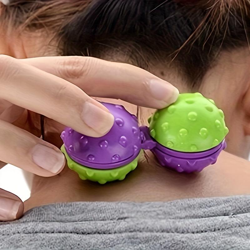 2pcs Gravity Radish Massage Ball Toy