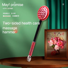 Hand Held Double Sided Health Massage Hammer for Back Shoulders Neck Legs