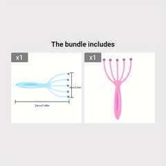 5 Prong Head Massager Finger Massager Scalp Tool