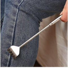 Adjustable Back Scratcher Stainless Steel Portable Extendable Claw Extender