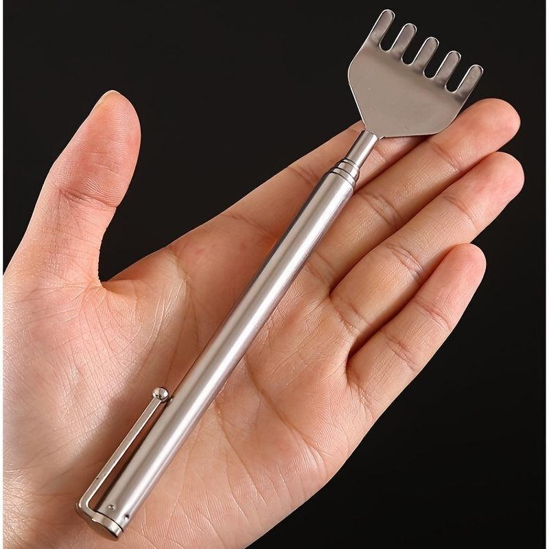 Adjustable Back Scratcher Stainless Steel Portable Extendable Claw Extender