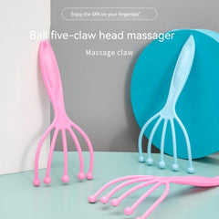Head Massage Claw Head Massager Scalp Massager Roller Ball