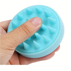 Massage Shampoo Brush Silicone Clean Scalp Comb
