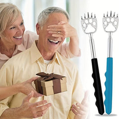 6 Pack Telescoping Back Scratcher Bear Claw Extendable Backscratcher