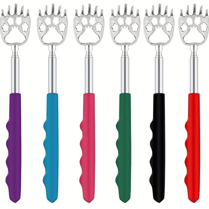 6 Pack Telescoping Back Scratcher Bear Claw Extendable Backscratcher