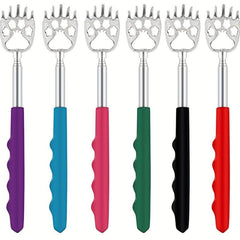 6 Pack Telescoping Back Scratcher Bear Claw Extendable Backscratcher