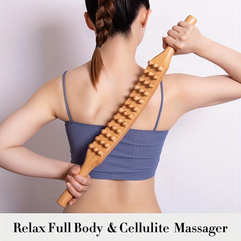 Universal Three-Row Rolling Muscle Massage Stick