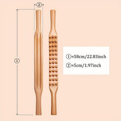 Universal Three-Row Rolling Muscle Massage Stick