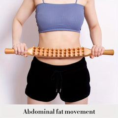 Universal Three-Row Rolling Muscle Massage Stick