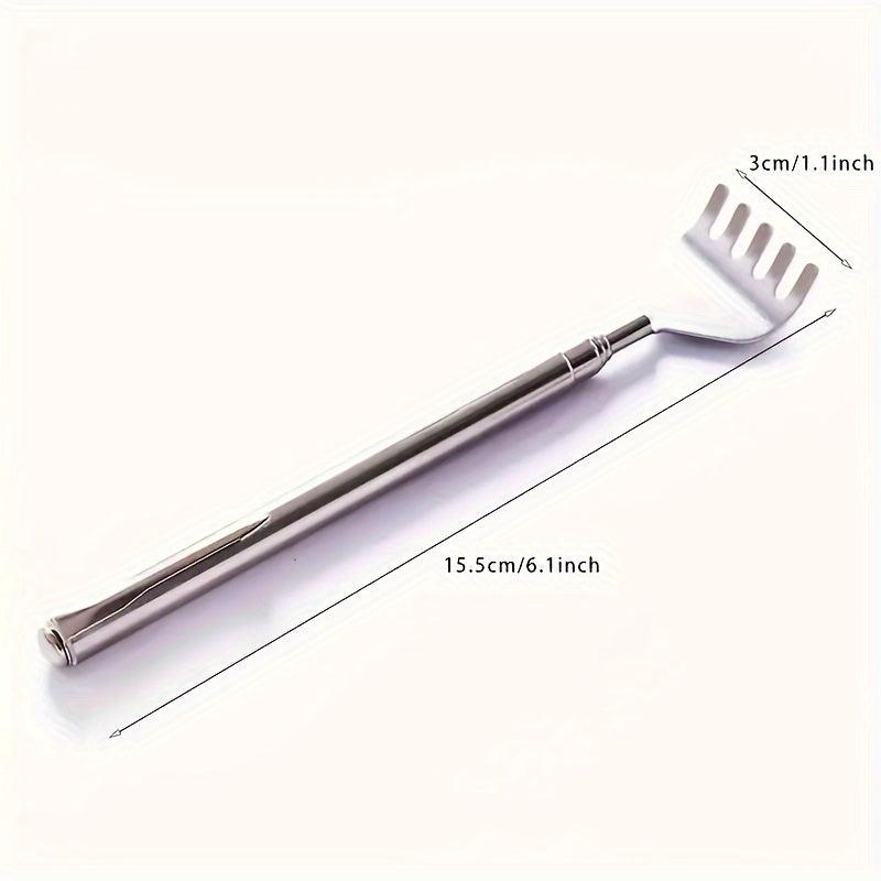 Adjustable Back Scratcher Stainless Steel Telescopic Anti Itch Claw Massager