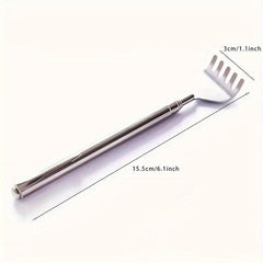 Adjustable Back Scratcher Stainless Steel Telescopic Anti Itch Claw Massager