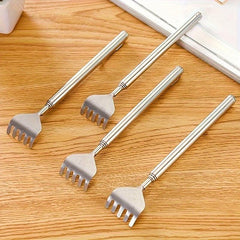 Adjustable Back Scratcher Stainless Steel Telescopic Anti Itch Claw Massager
