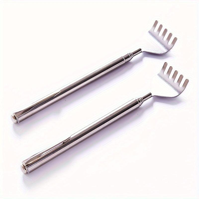 Adjustable Back Scratcher Stainless Steel Telescopic Anti Itch Claw Massager