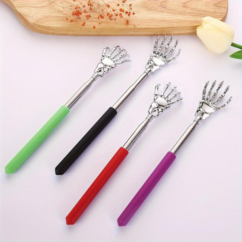 1pc Ghost Hand Stainless Steel Retractable Massager Tickle Scratcher