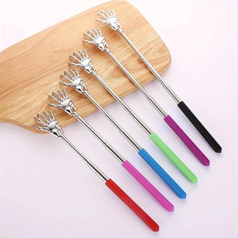 1pc Ghost Hand Stainless Steel Retractable Massager Tickle Scratcher