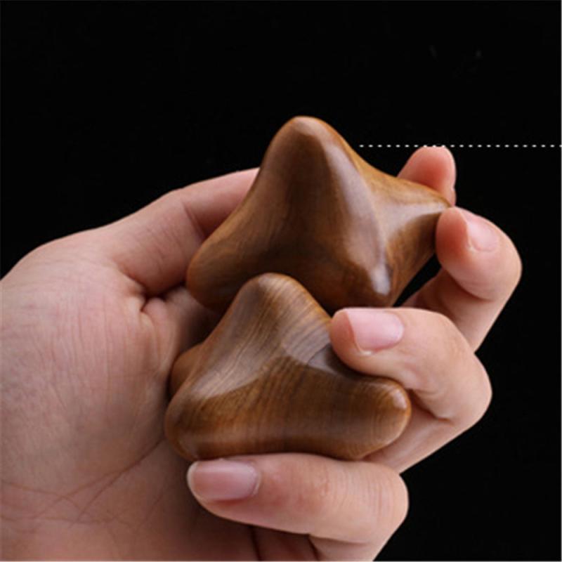 Rosewood Acupressure Ball for Blood Circulation & Massage