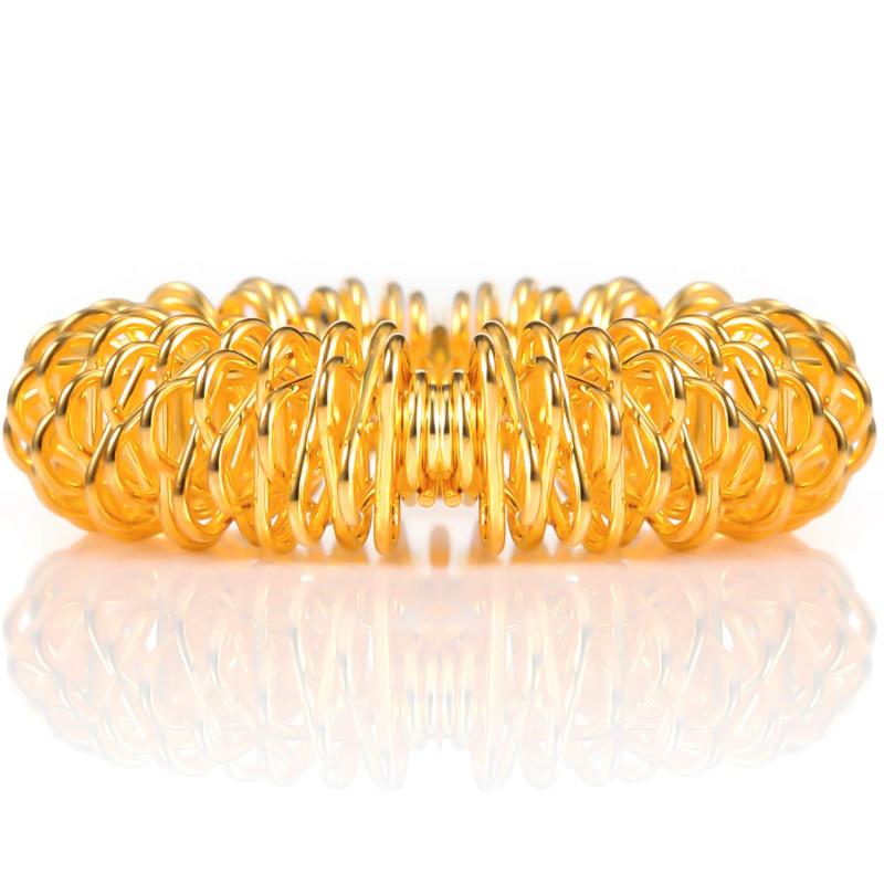 50pcs Acupressure Rings Spiky Finger Ring Set for Teens Adults
