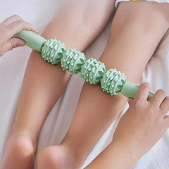 Hand Held Muscle Roller Stick for Pain Relief and Yoga Massage