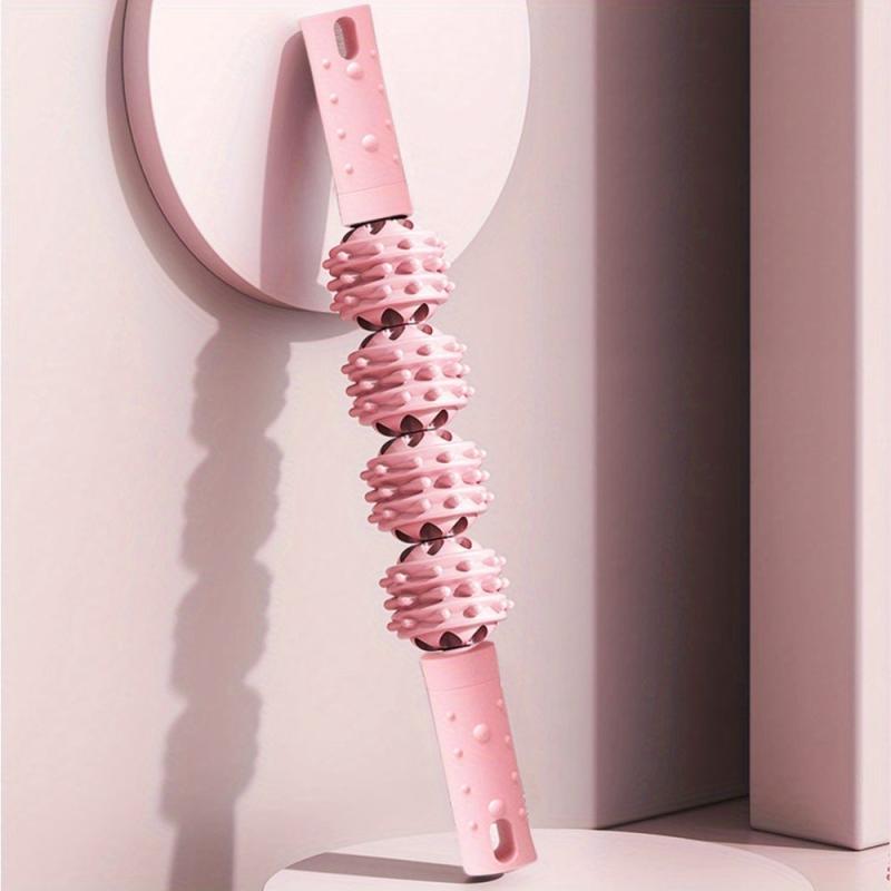 Hand Held Muscle Roller Stick for Pain Relief and Yoga Massage