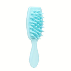 Long Handle Massage Shampoo Brush Silicone Comb