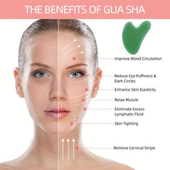 Facial Scraping Tool for Skin Massage Tightens Skin Reduces Puffiness