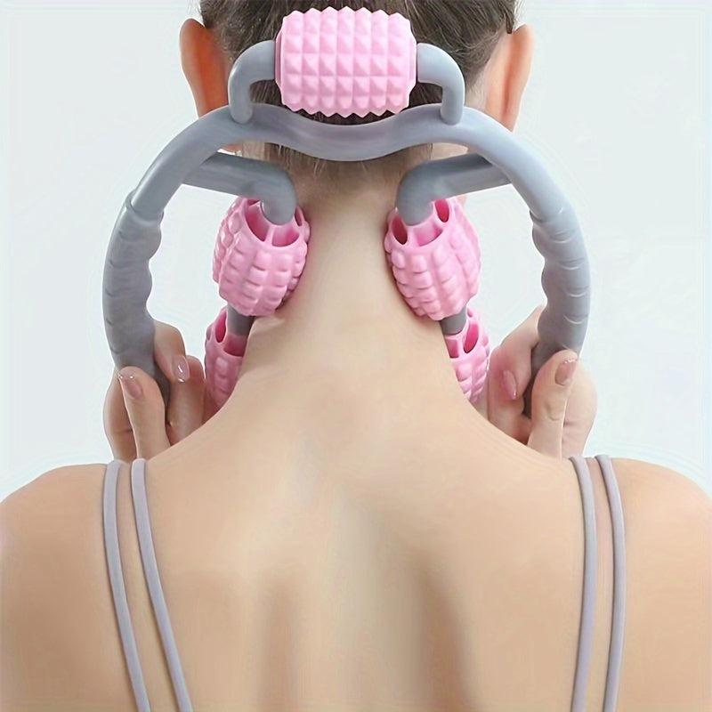 5 Wheel Trigger Point Arm Foam Roller Massage Tool