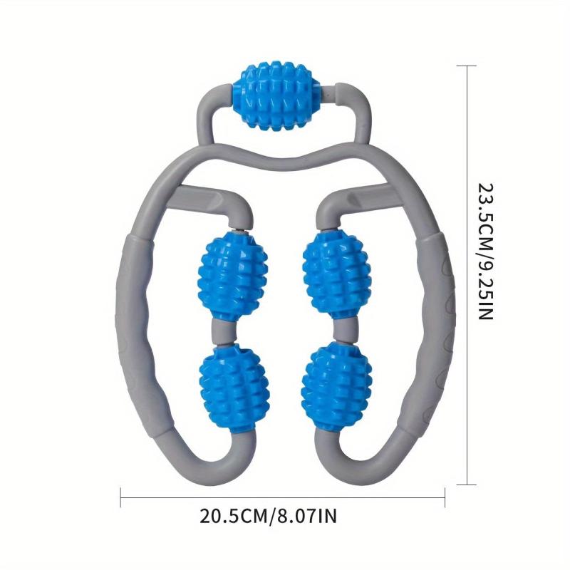 5 Wheel Trigger Point Arm Foam Roller Massage Tool