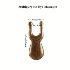 Sandalwood Eye Massage Stick - Natural Wooden Tool