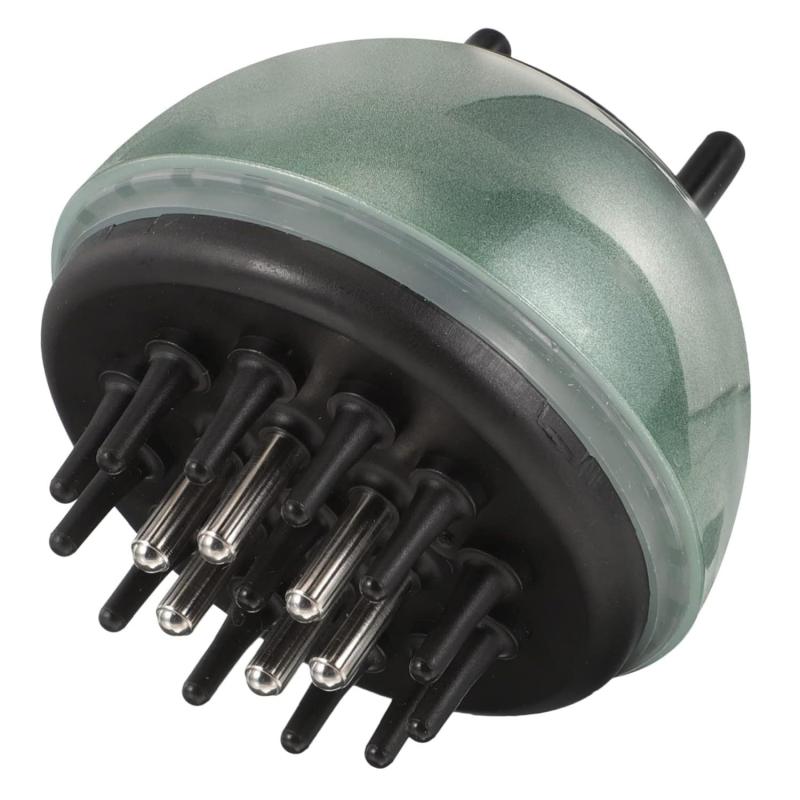 Hair Teasing Brush Shampoo Dispenser Scalp Scrubber Root Comb Applicator