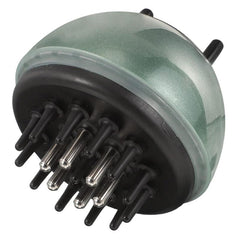 Hair Teasing Brush Shampoo Dispenser Scalp Scrubber Root Comb Applicator