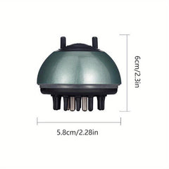 Hair Teasing Brush Shampoo Dispenser Scalp Scrubber Root Comb Applicator