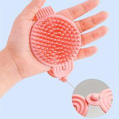 Soft Double Sided Hair Brush Massager for Adults