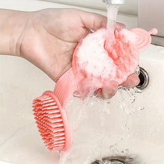 Soft Double Sided Hair Brush Massager for Adults