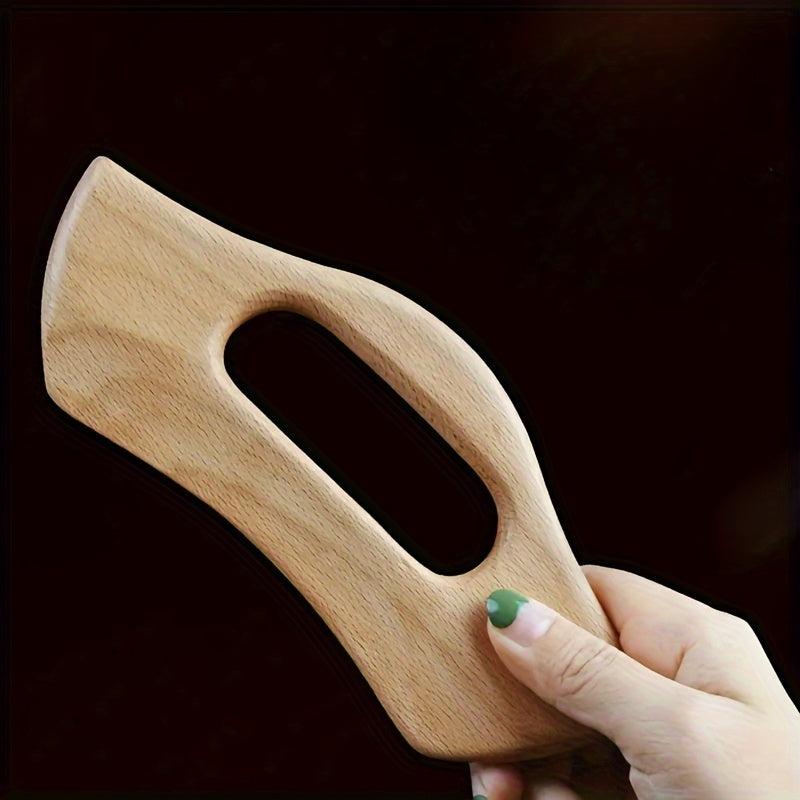 Solid Wood Gua Sha Board for Muscle Therapy