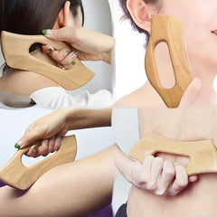Solid Wood Gua Sha Board for Muscle Therapy