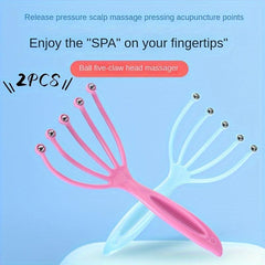 2PCS Head Massage Claw Scalp Massager